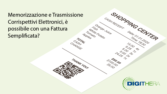 Corrispettivi e fattura semplificata